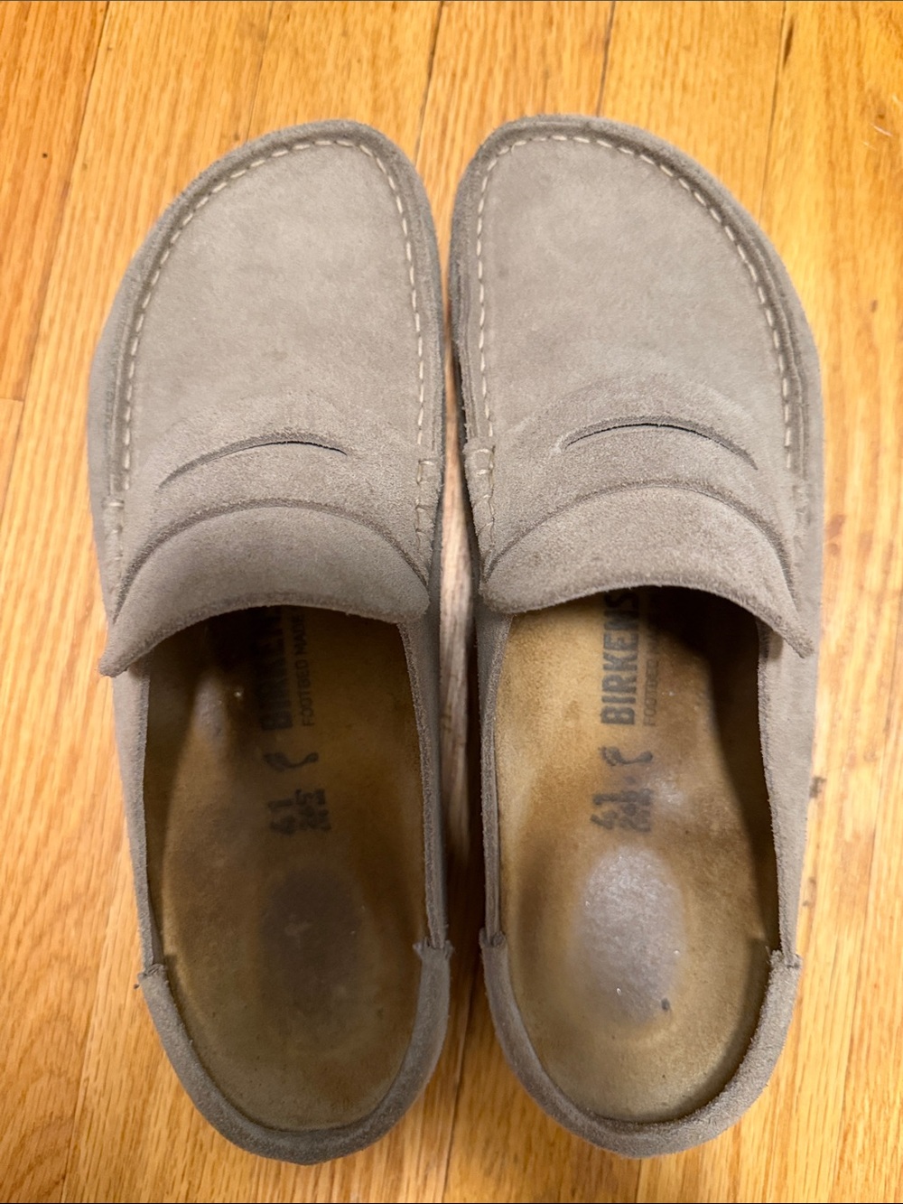 Birkenstock Women's Suede Naples Loafer Clogs